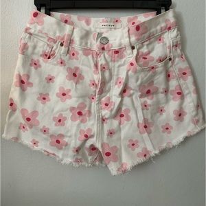Pacsun flowers print shorts